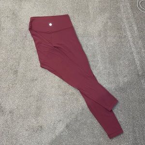 Pink Lululemon Align Pants